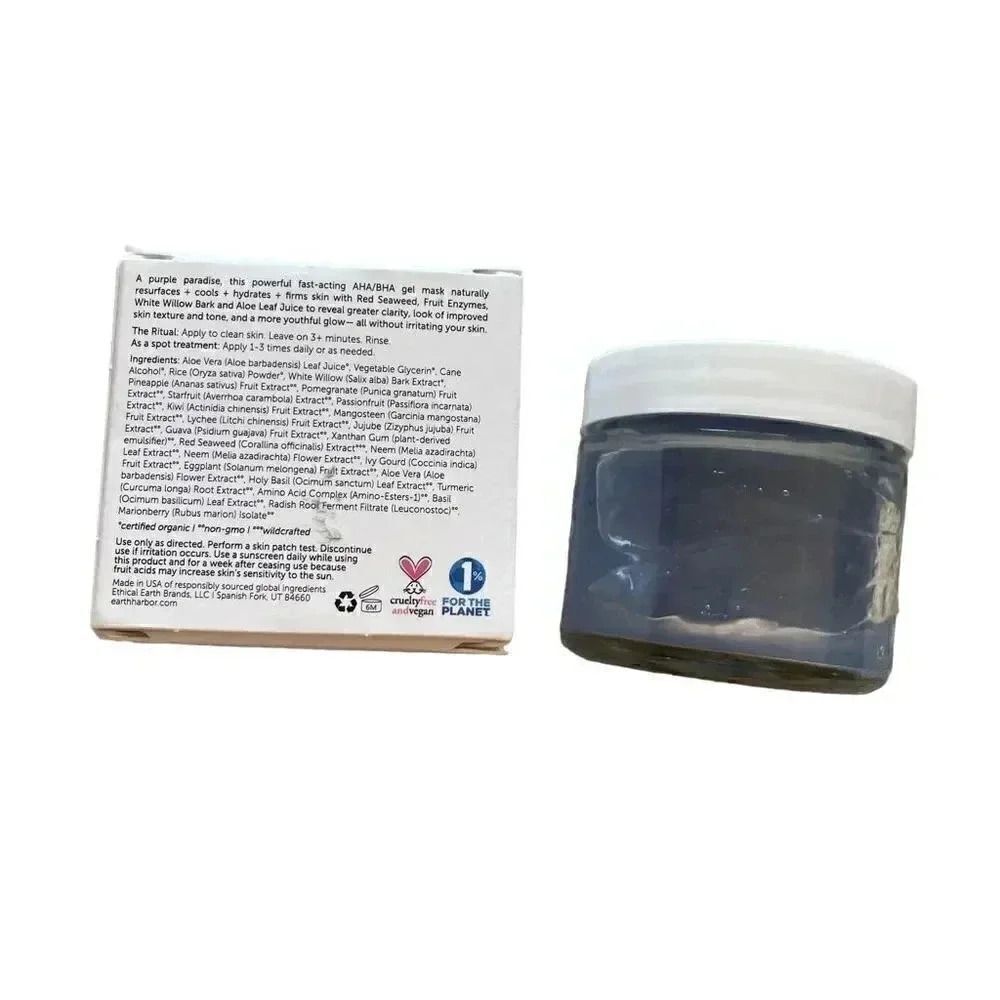 Earth Harbor's Glow Juice Refining Enzyme Mask 2fl Oz